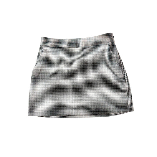 Abercrombie and fitch houndstooth scarlett mini skort mid rise - size small