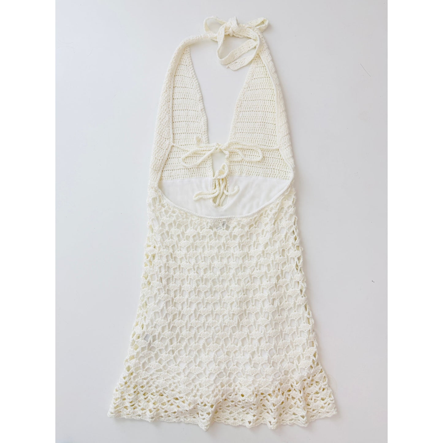 Beginning boutique crochet mini dress - size 6