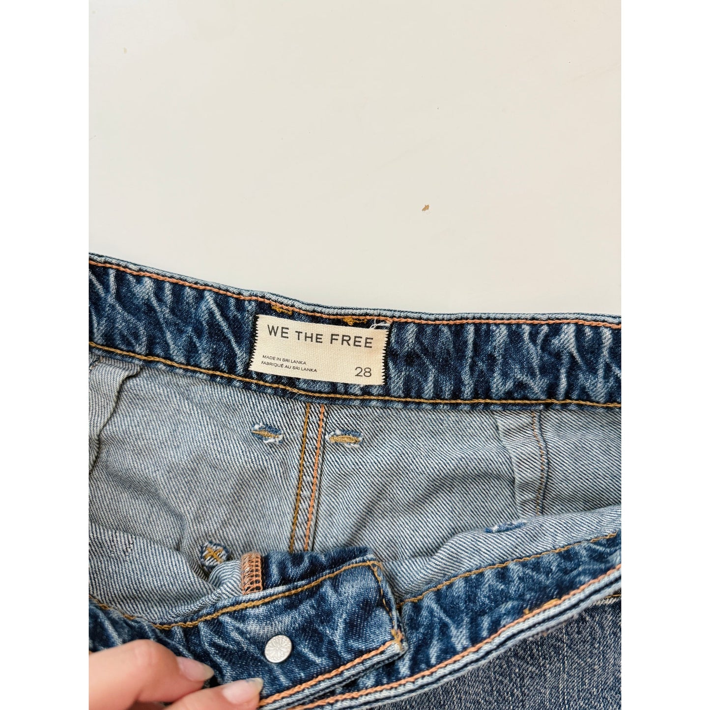 free people bettie sailor shorts - size 28