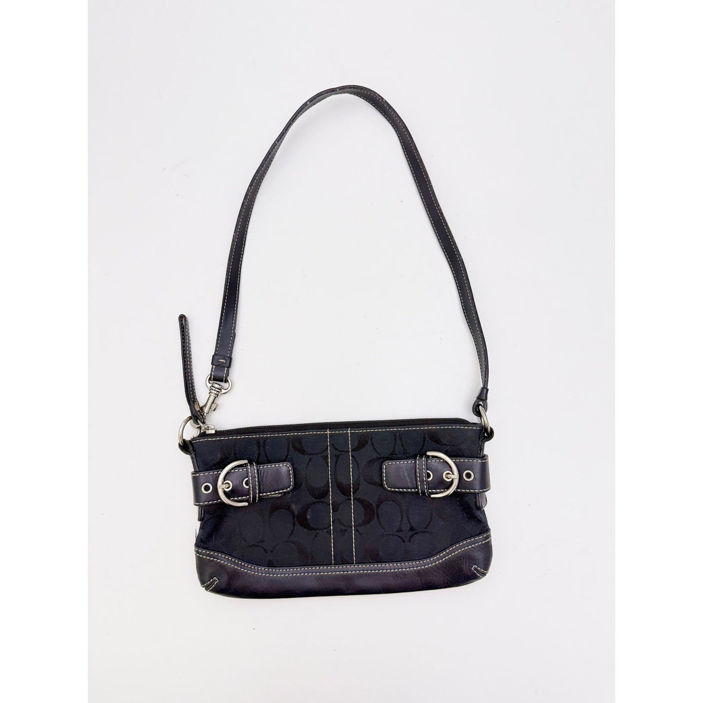 Coach Signature Demi Clutch 5107 in Black