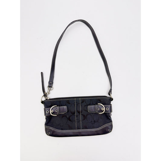Coach Signature Demi Clutch 5107 in Black