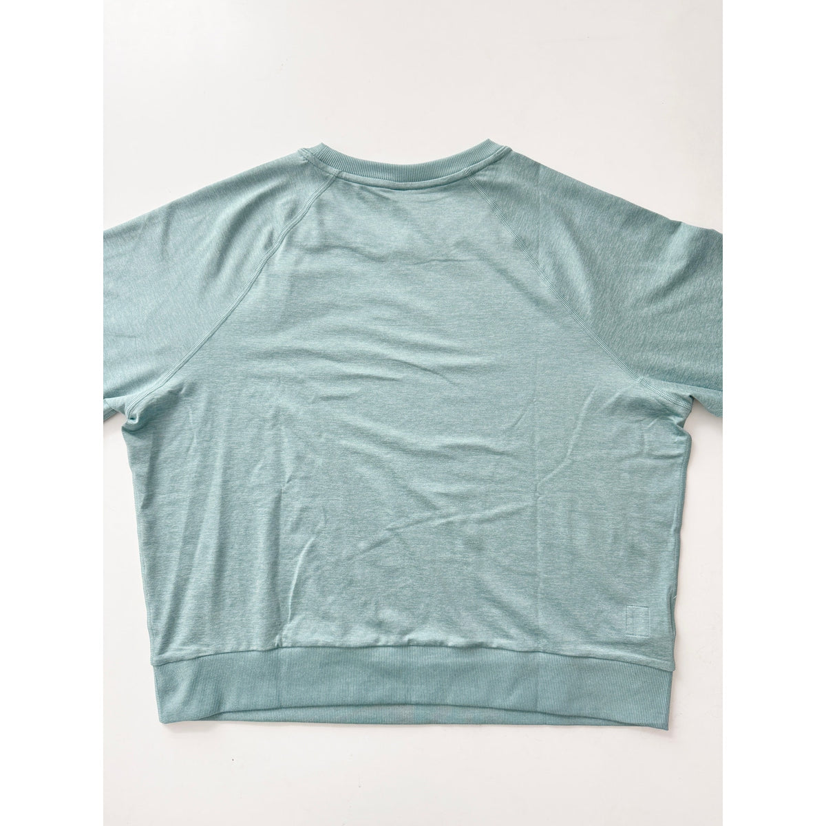 Vuori sea spray heather halo crewneck - size medium
