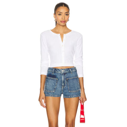 free people bettie sailor shorts - size 28