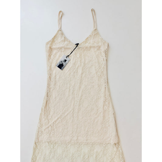 sincerely jules ivory lace dress  - size small