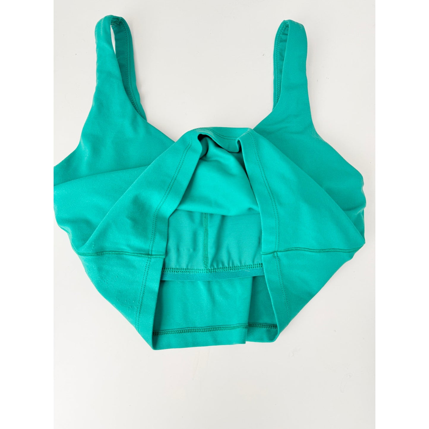 Aerie green athletic crossover biker set - size small