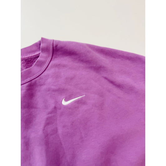 Nike purple phoenix fleece crewneck - size small