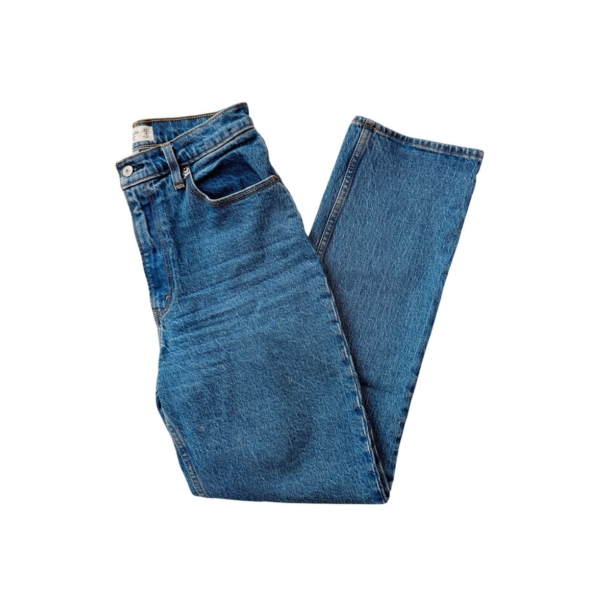 Copied - Abercrombie 90's straight high rise - curve love 4/27 regular