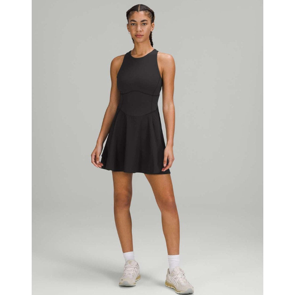 Lululemon black court crush athletic dress - Size 6