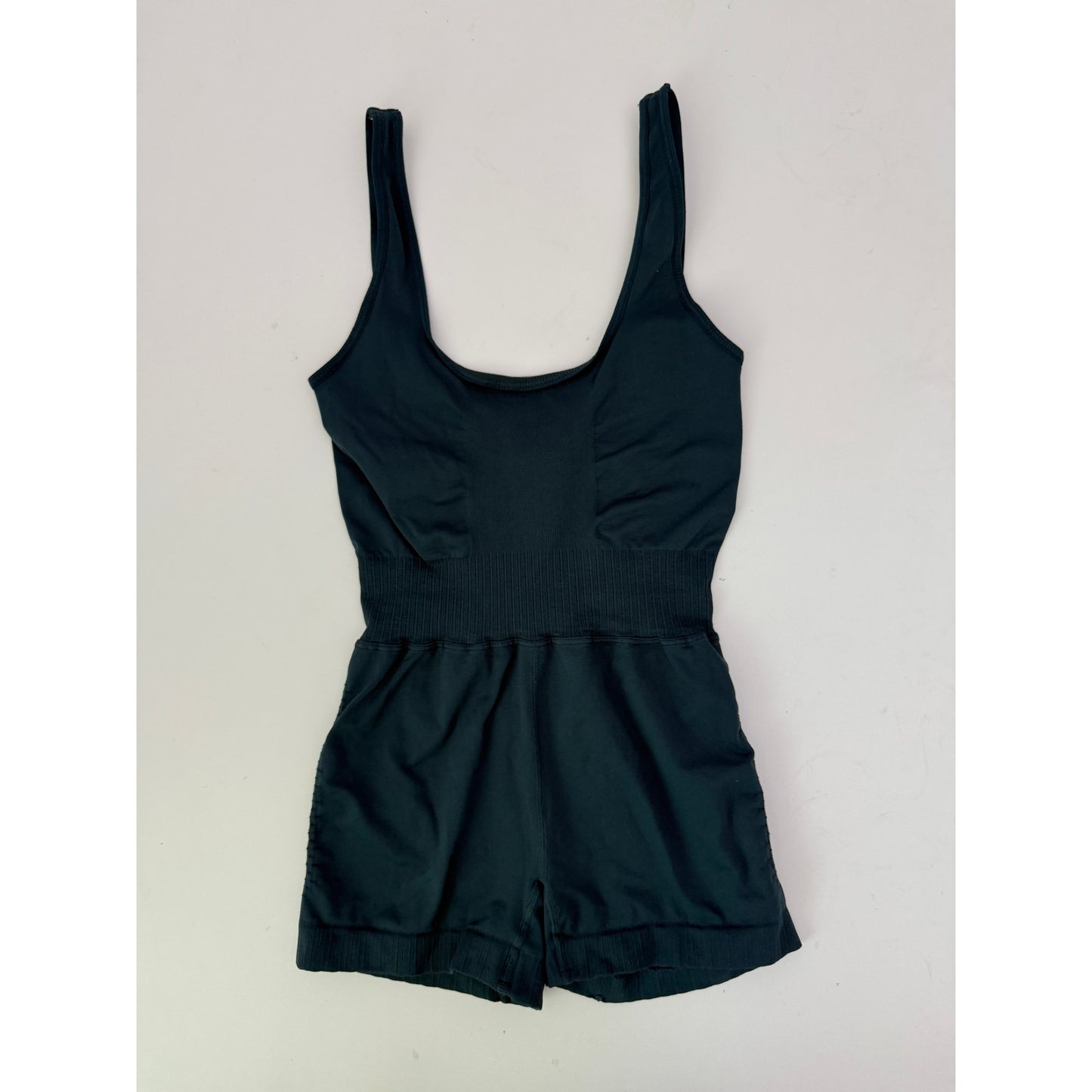Free People Movement Teal Good Karma Runsie - Size Small