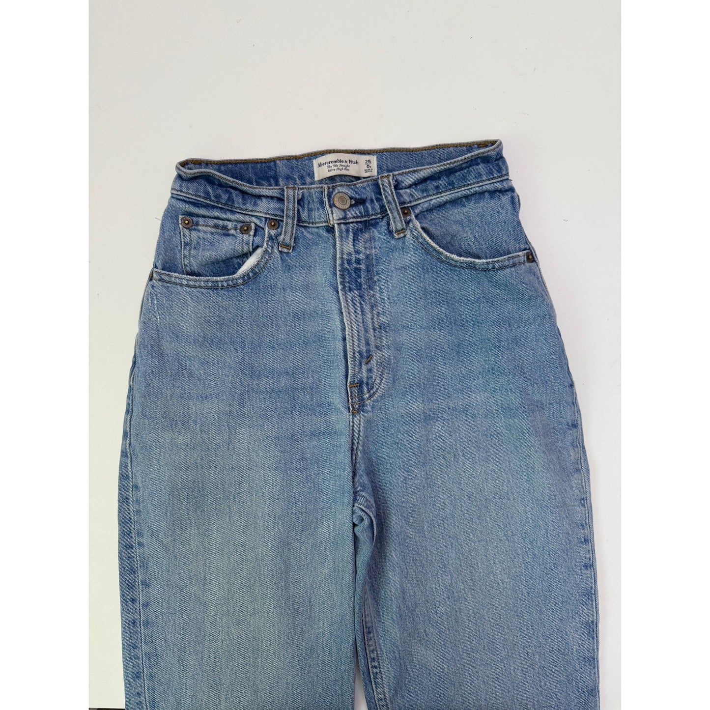 Abercrombie 90's straight ultra high - curve love 0/25 regular