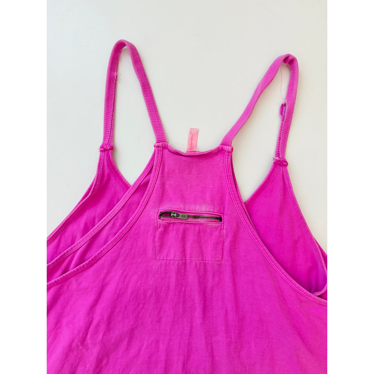 Free People hot pink hot shot mini dress - size large
