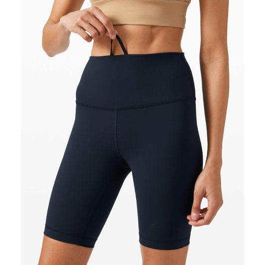 Lululemon Wunder train biker shorts - size 4, 8" inseam