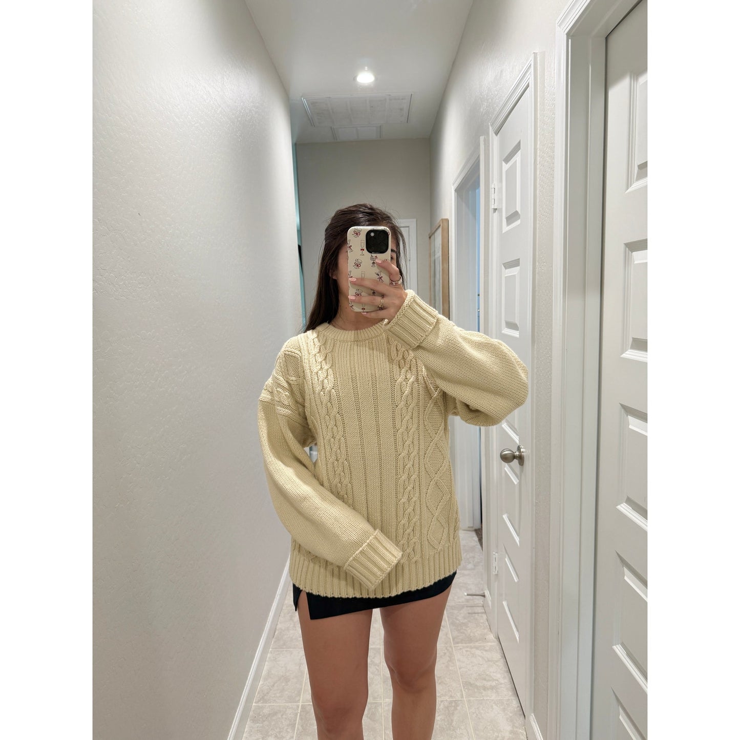 Vintage Oakton Limited chunky knit sweater - size large