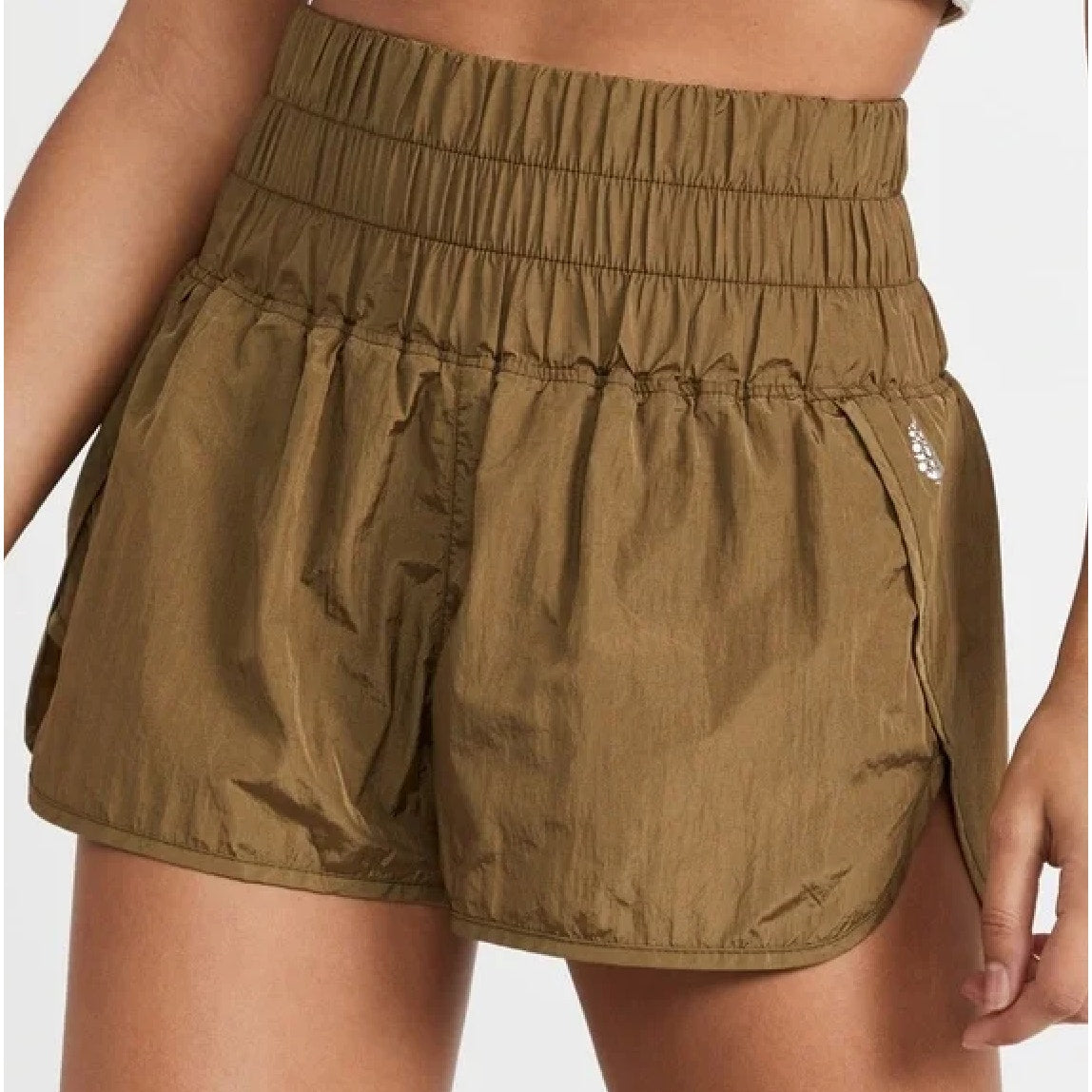 Free People Movement the way home olive green shorts - size XS