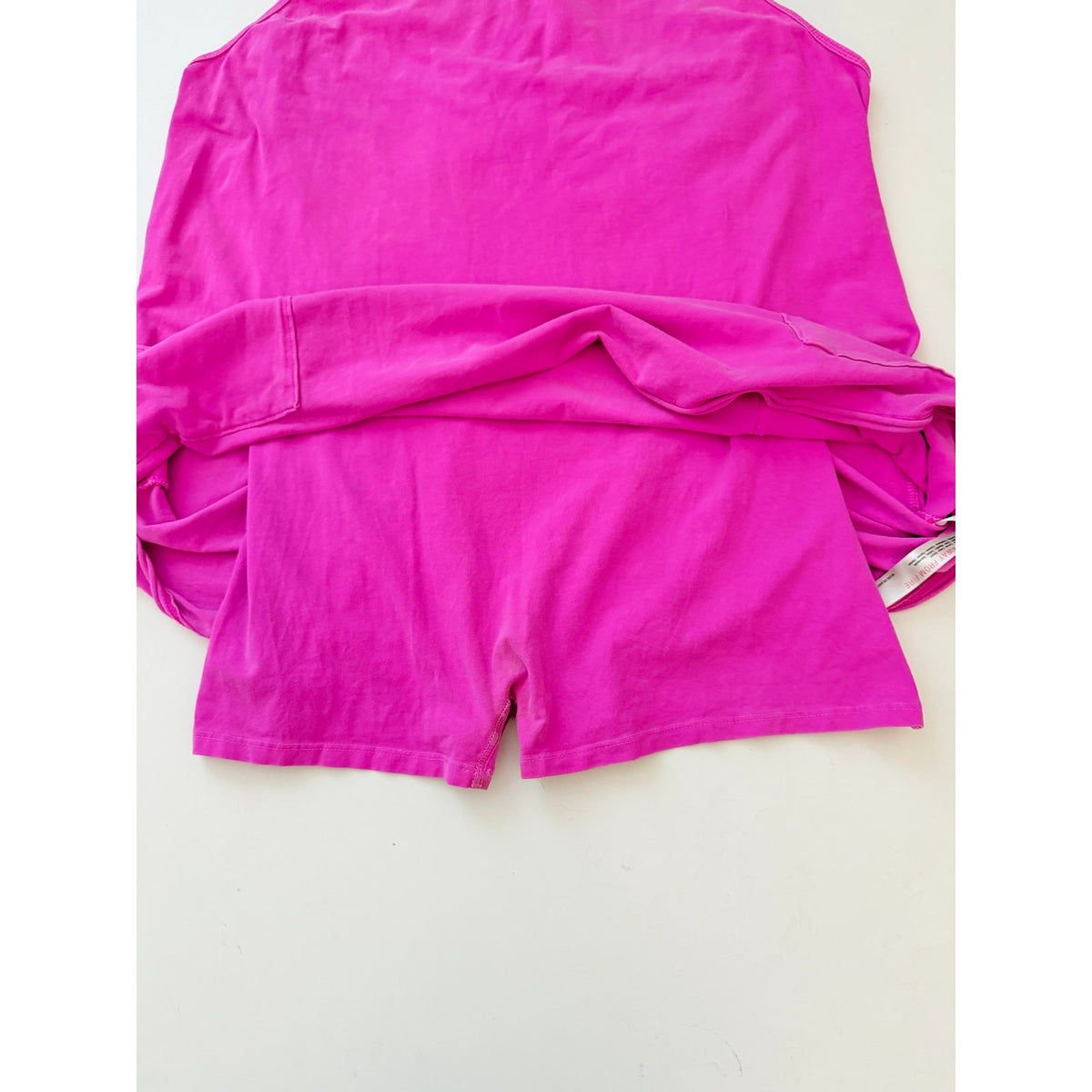 Free People hot pink hot shot mini dress - size large
