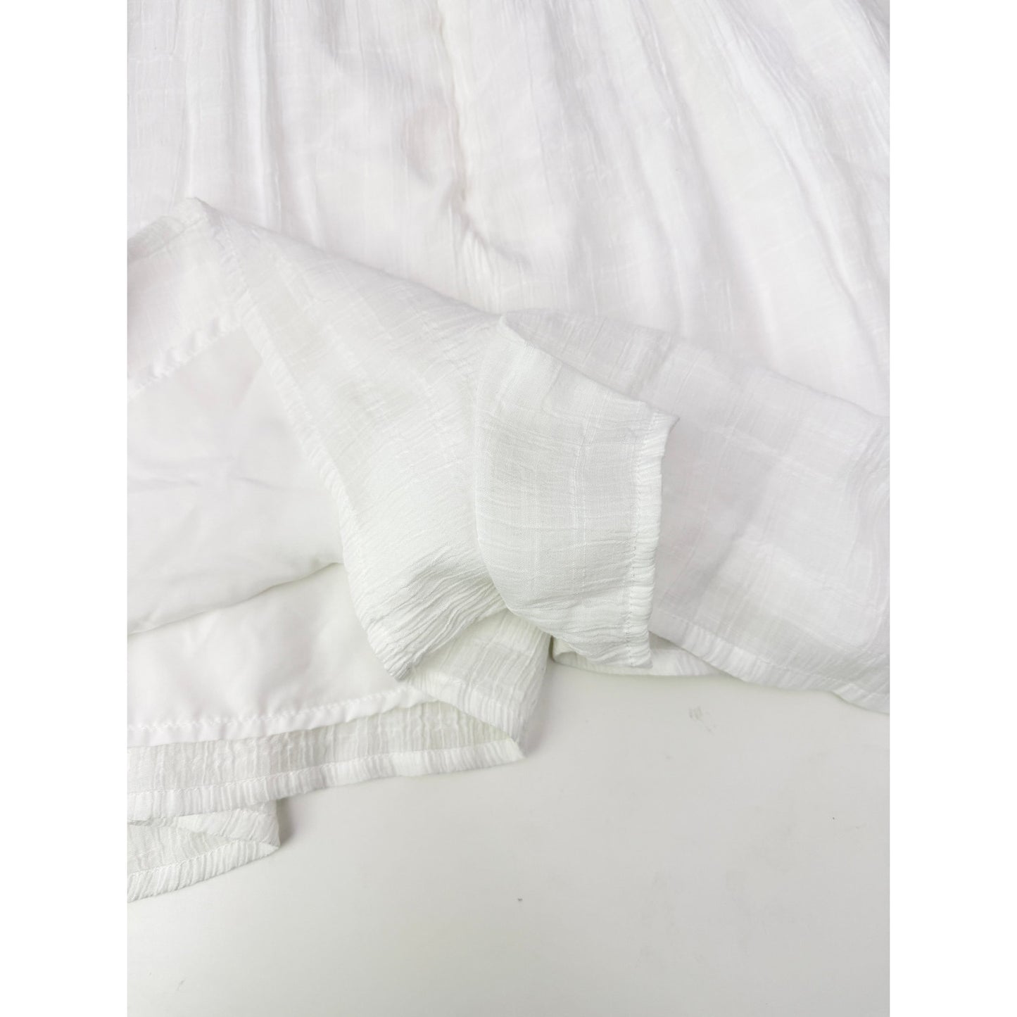 Pacsun white linen romper - size medium