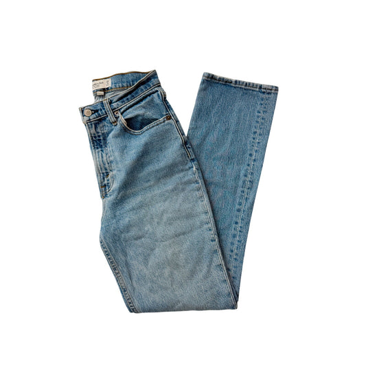 Abercrombie 90's straight high rise - curve love 0/25 regular