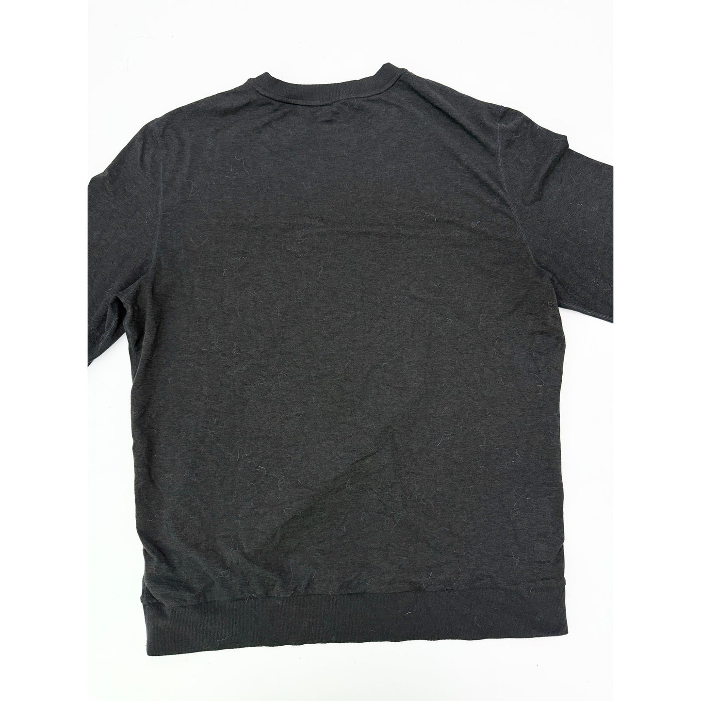 Vuori Men's black heather ponto performance crewneck - size XL