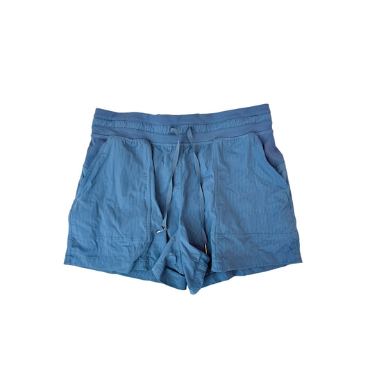 Lululemon high rise dance studio shorts oasis blue  - size 8, 3.5" inseam