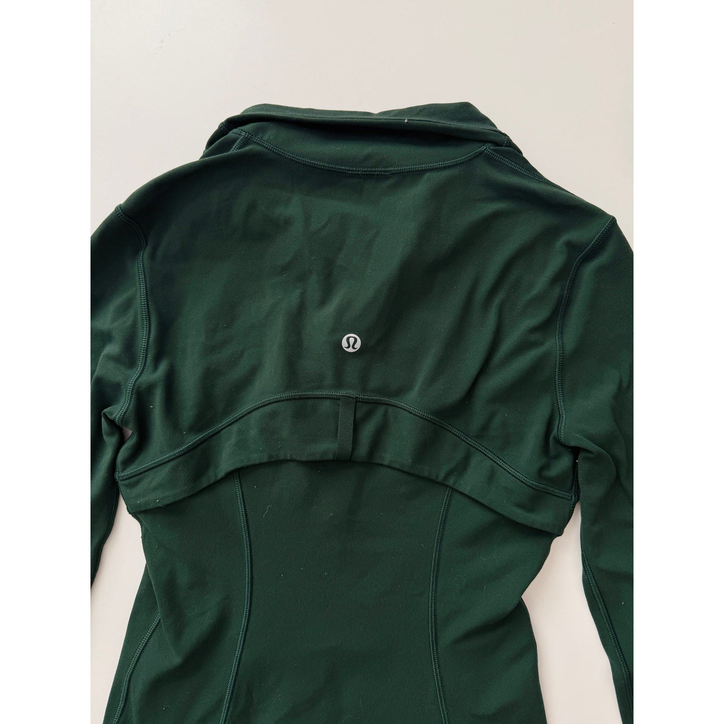 Lululemon rainforest green cropped define jacket - size 2