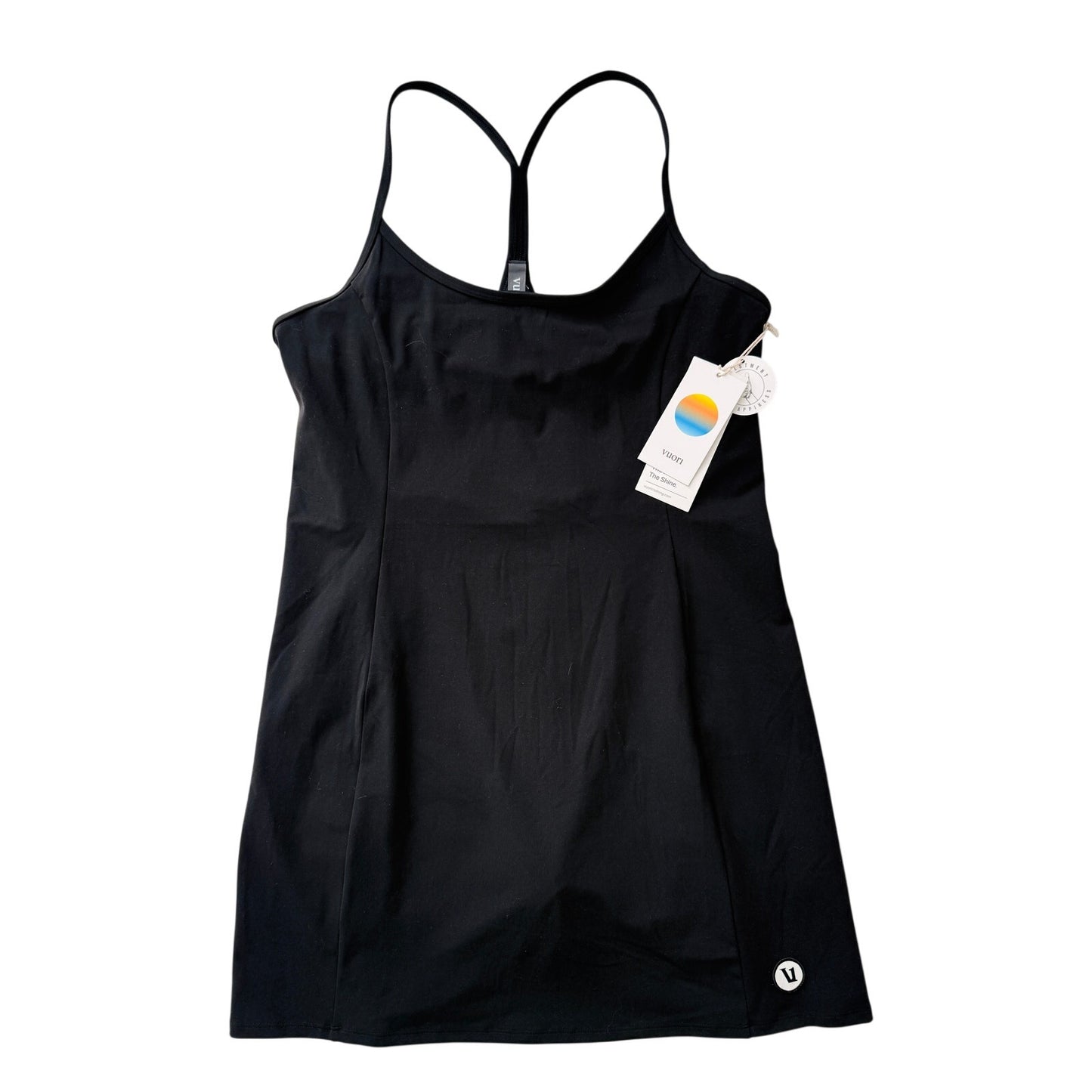 Vuori black one shot tennis dress - size XL