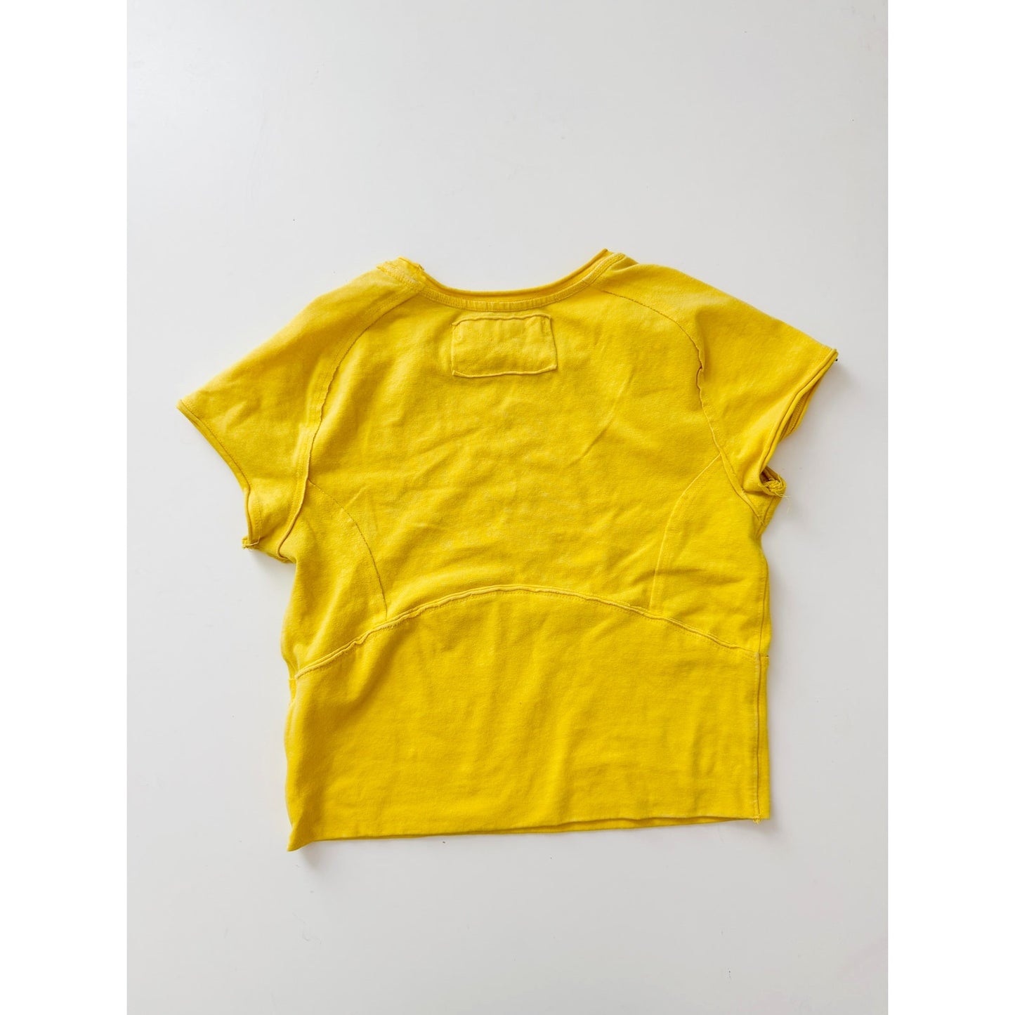 Free People yellow we the free protagonist top - size XS