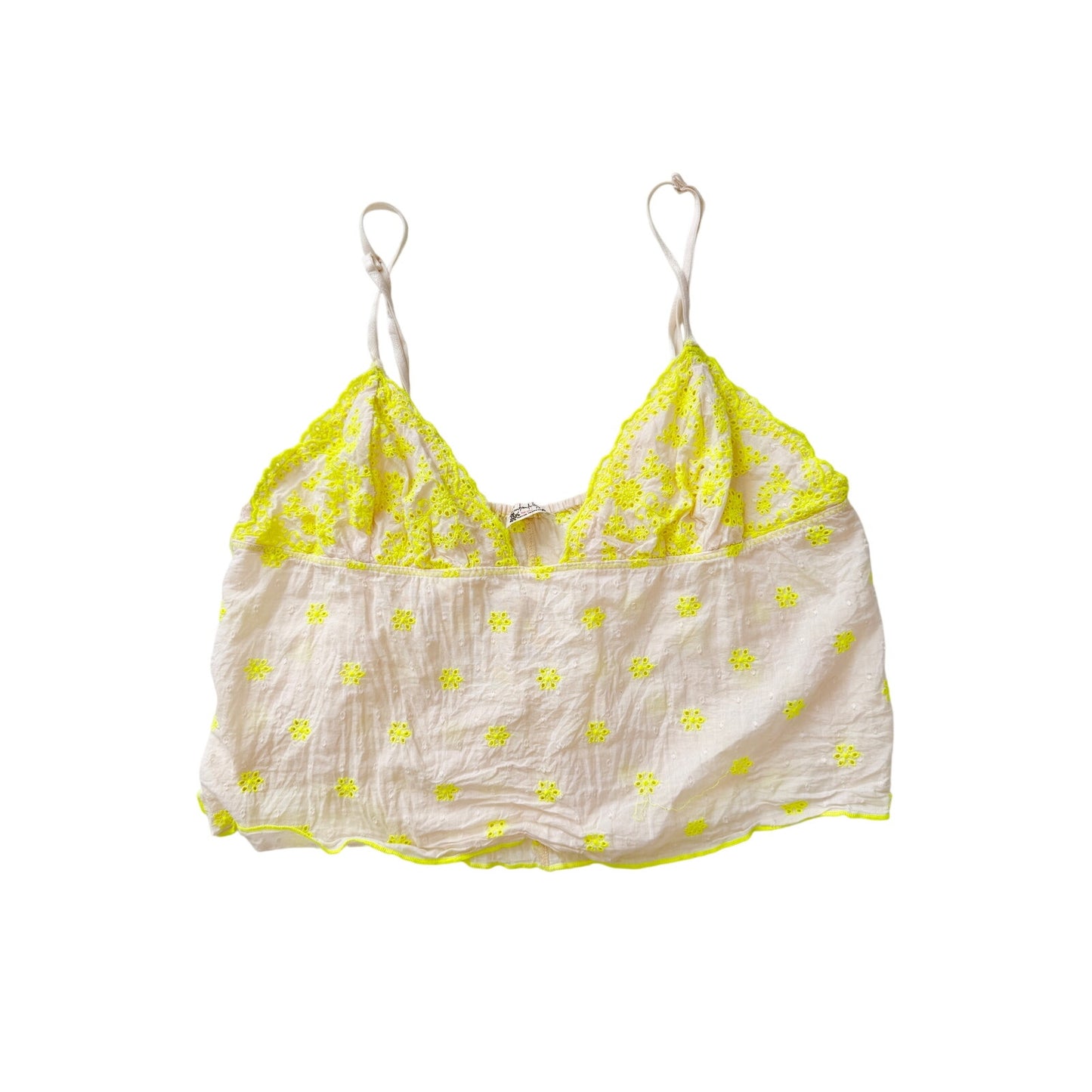 Free People catch the light eyelet tank - size large