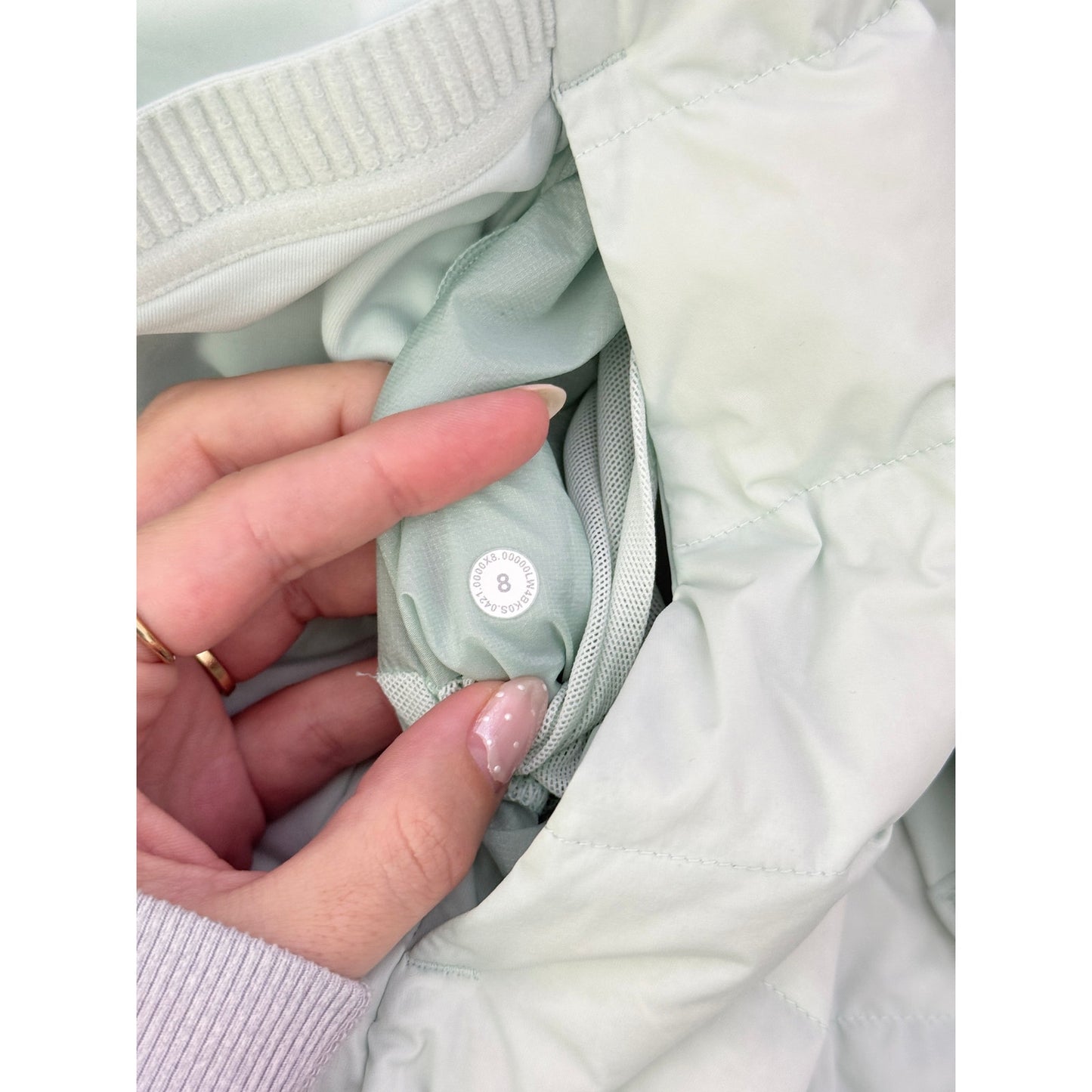 Lululemon down for it all puffer jacket - size 8
