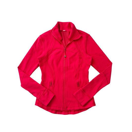 Lululemon neon pink define jacket - size 6