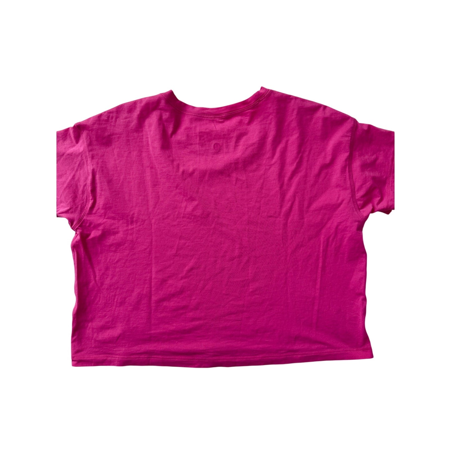 Lululemon sonic pink cates tee - size 6
