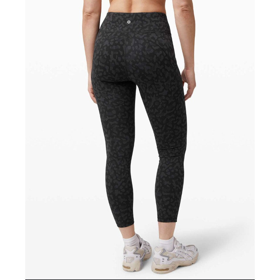 Lululemon camo print Invigorate High-Rise Tight - size 8, 25"