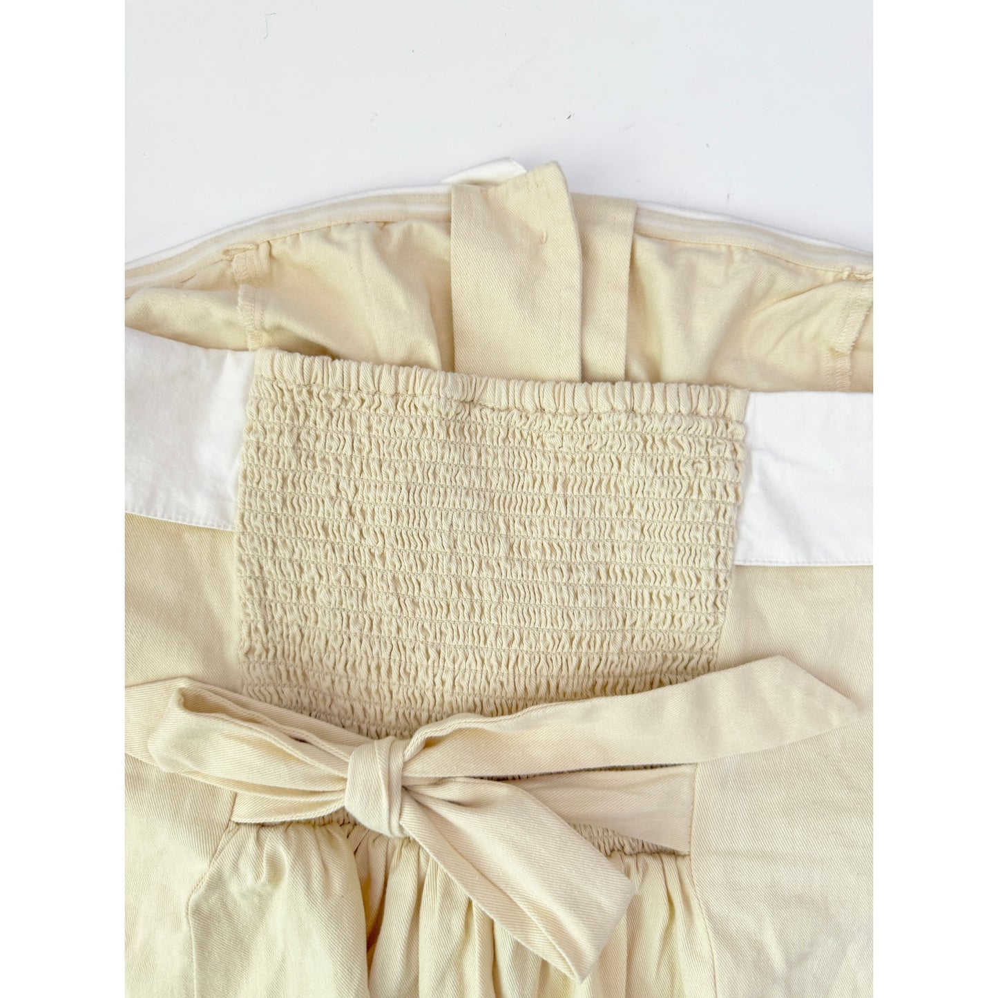Free people strapless waistcoat vest - size large