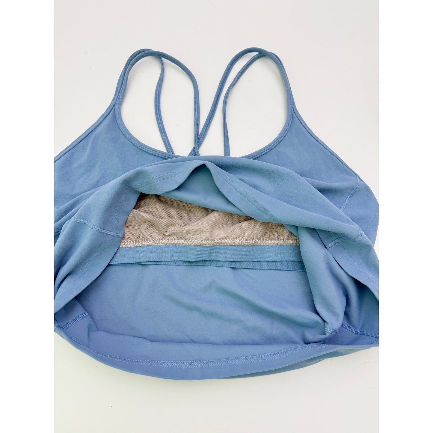 Lululemon blue free to be tank - size 12