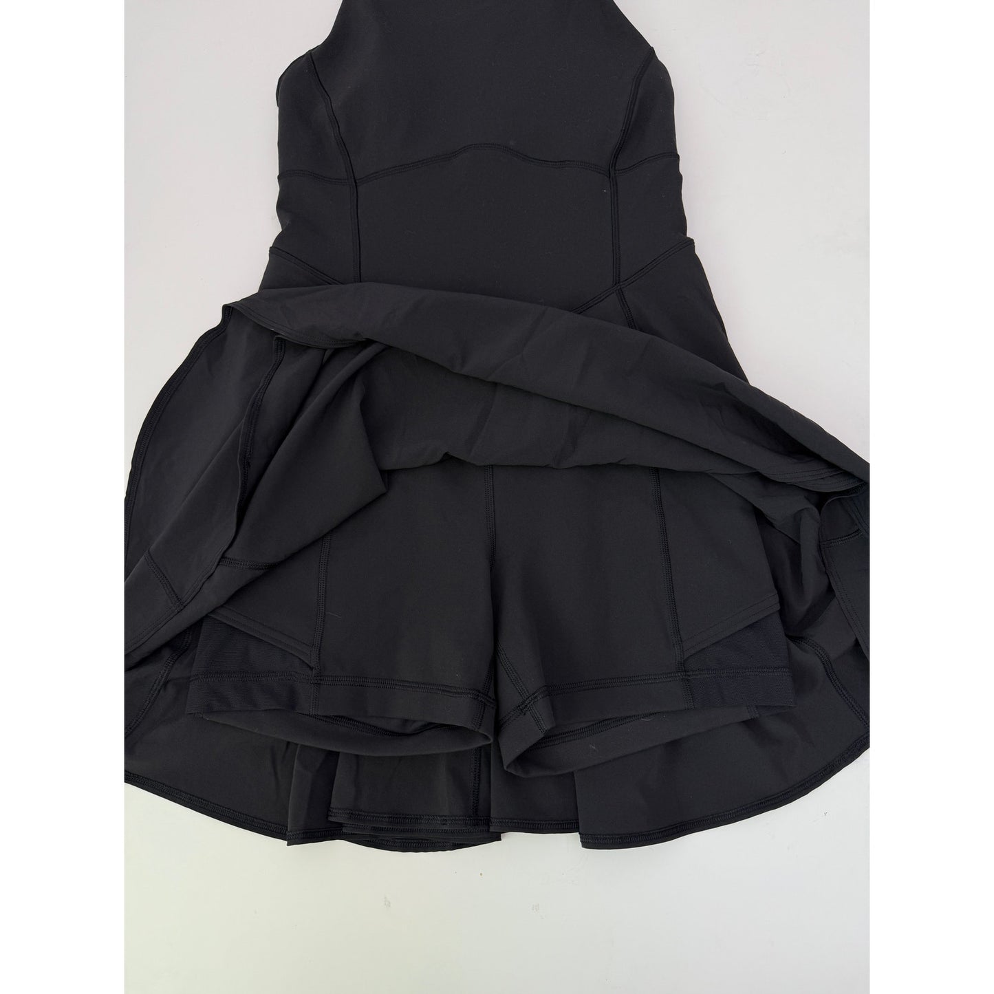 Lululemon black court crush athletic dress - Size 6