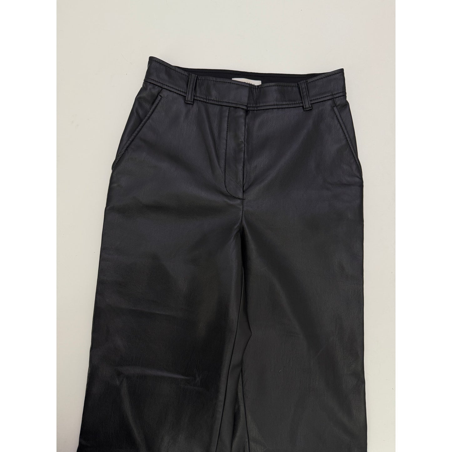 Aritzia Babaton high rise leather pants - size 2