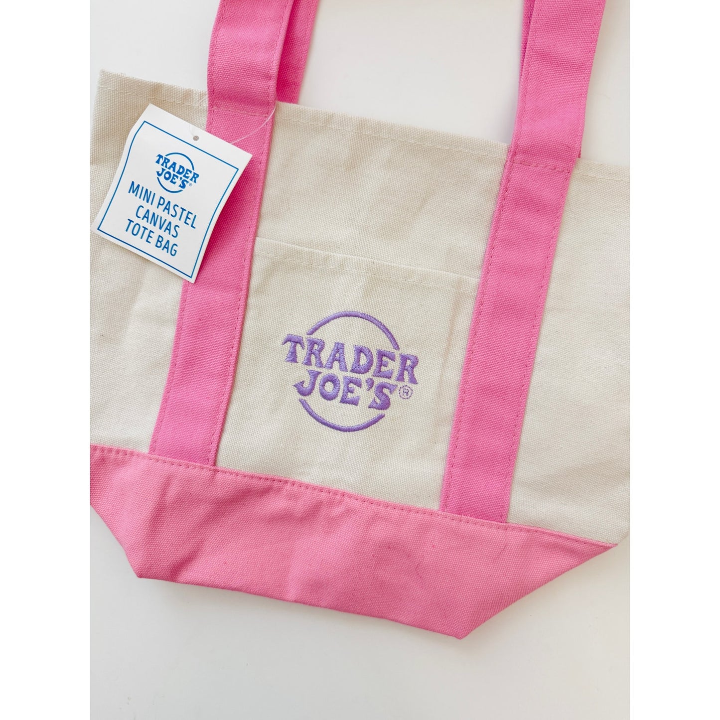 trader joes mini tote bag
