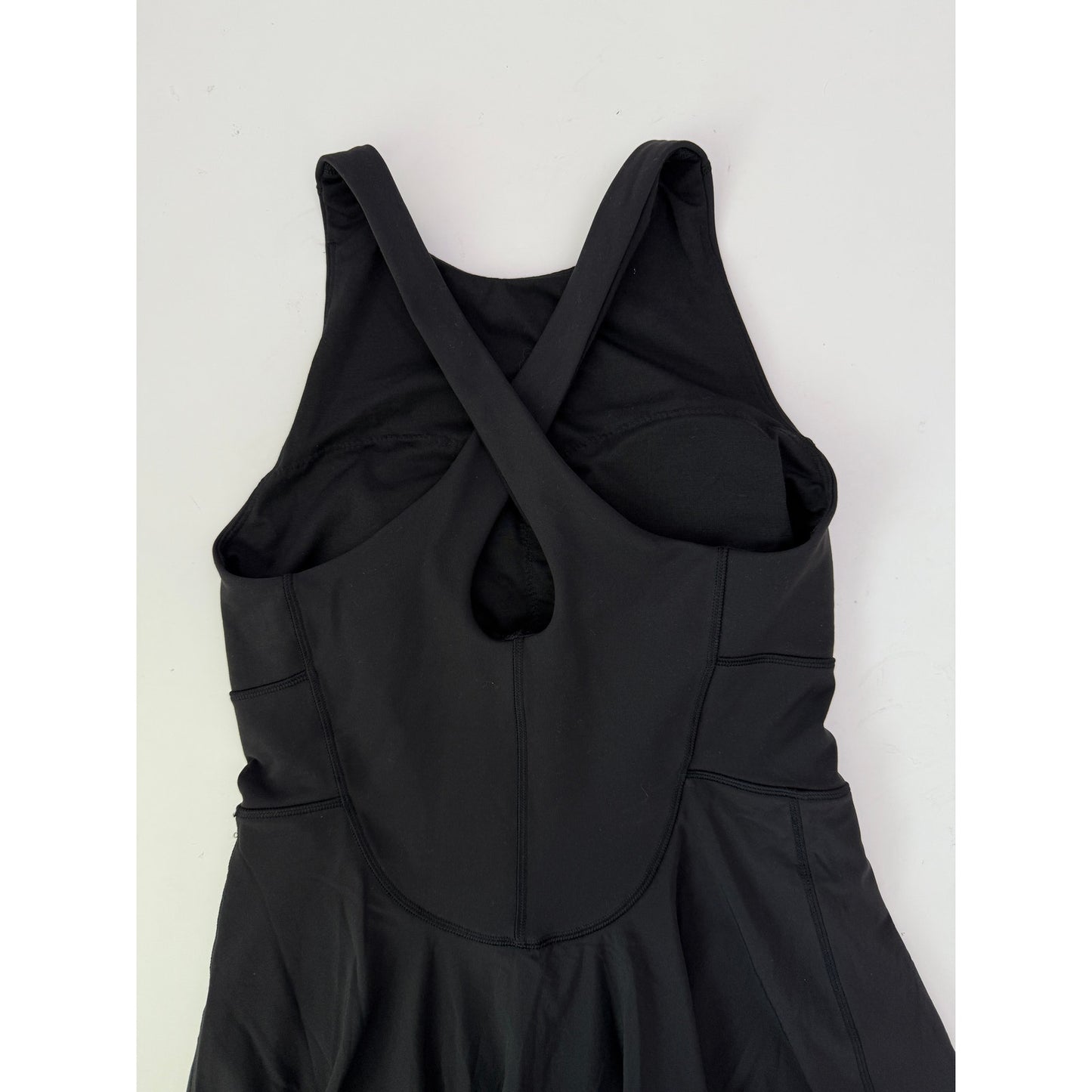 Lululemon black court crush athletic dress - Size 6