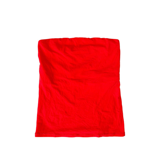 Skims red fits everybody tube top - size small