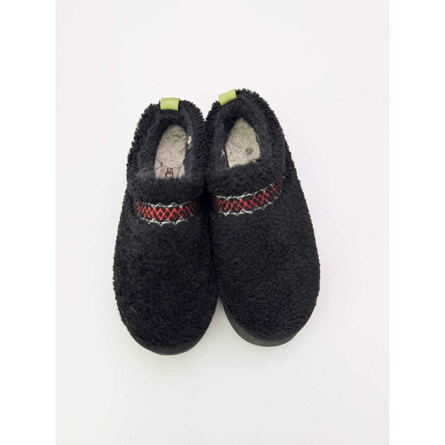 UGG tasman black platform slippers