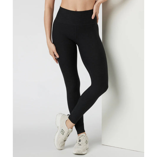 Vuori black heather clean elevation leggings - size XL 28" inseam
