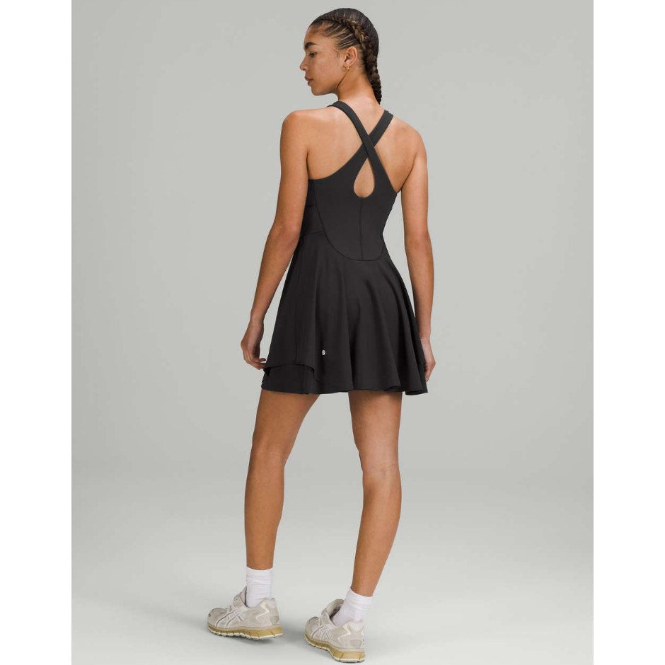 Lululemon black court crush athletic dress - Size 6