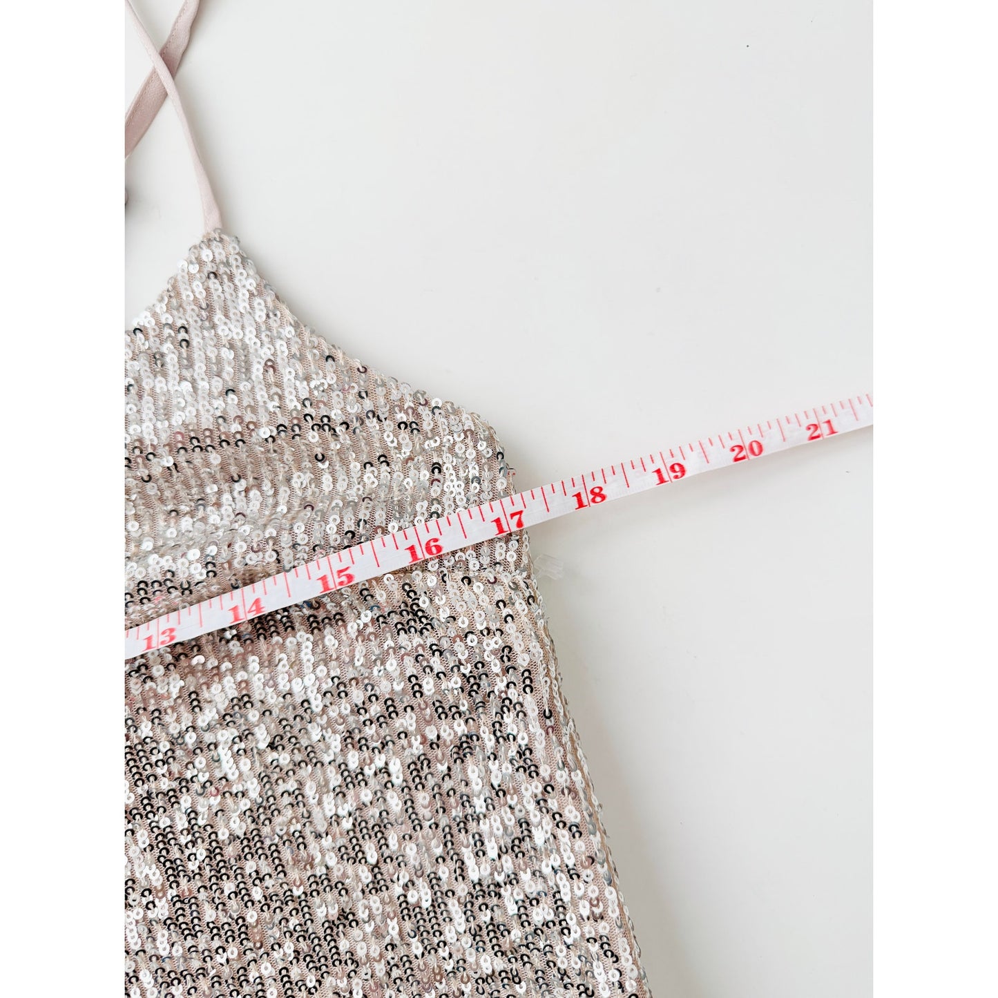 Banana Republic silver sequin mini dress - size 4