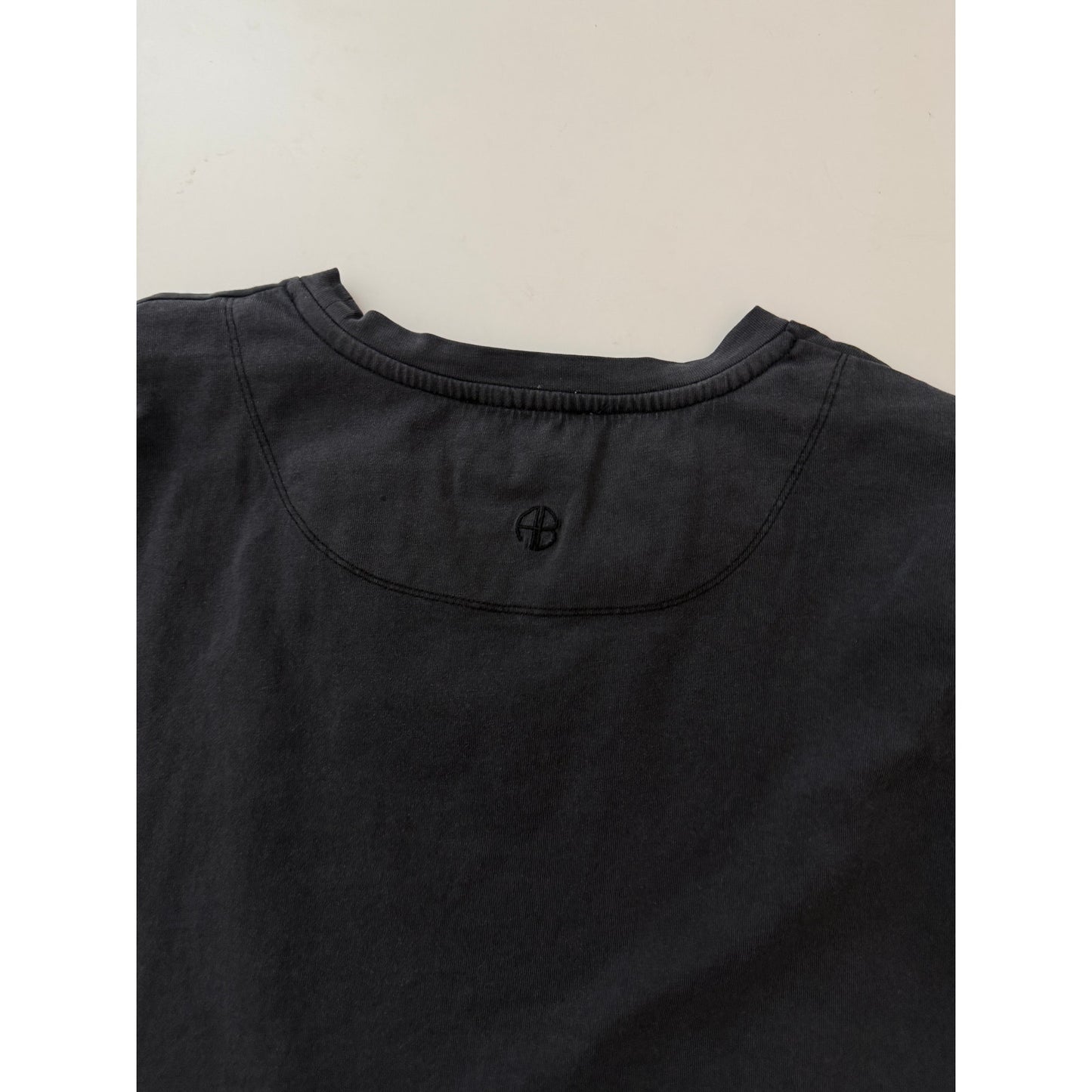 Anine Bing caspen boxy tee - size small