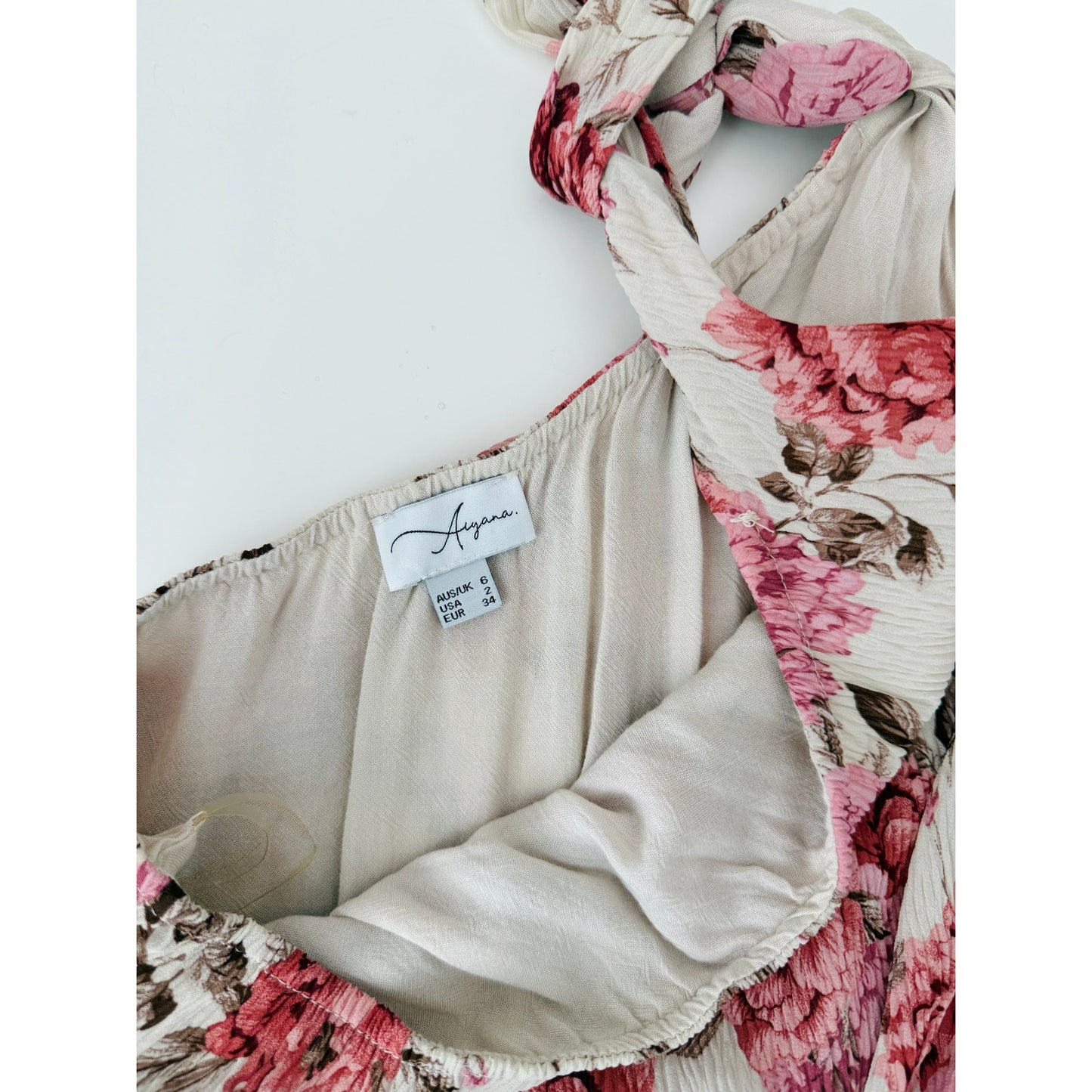 Showpo pink ruffle one shoulder mini dress - size 2