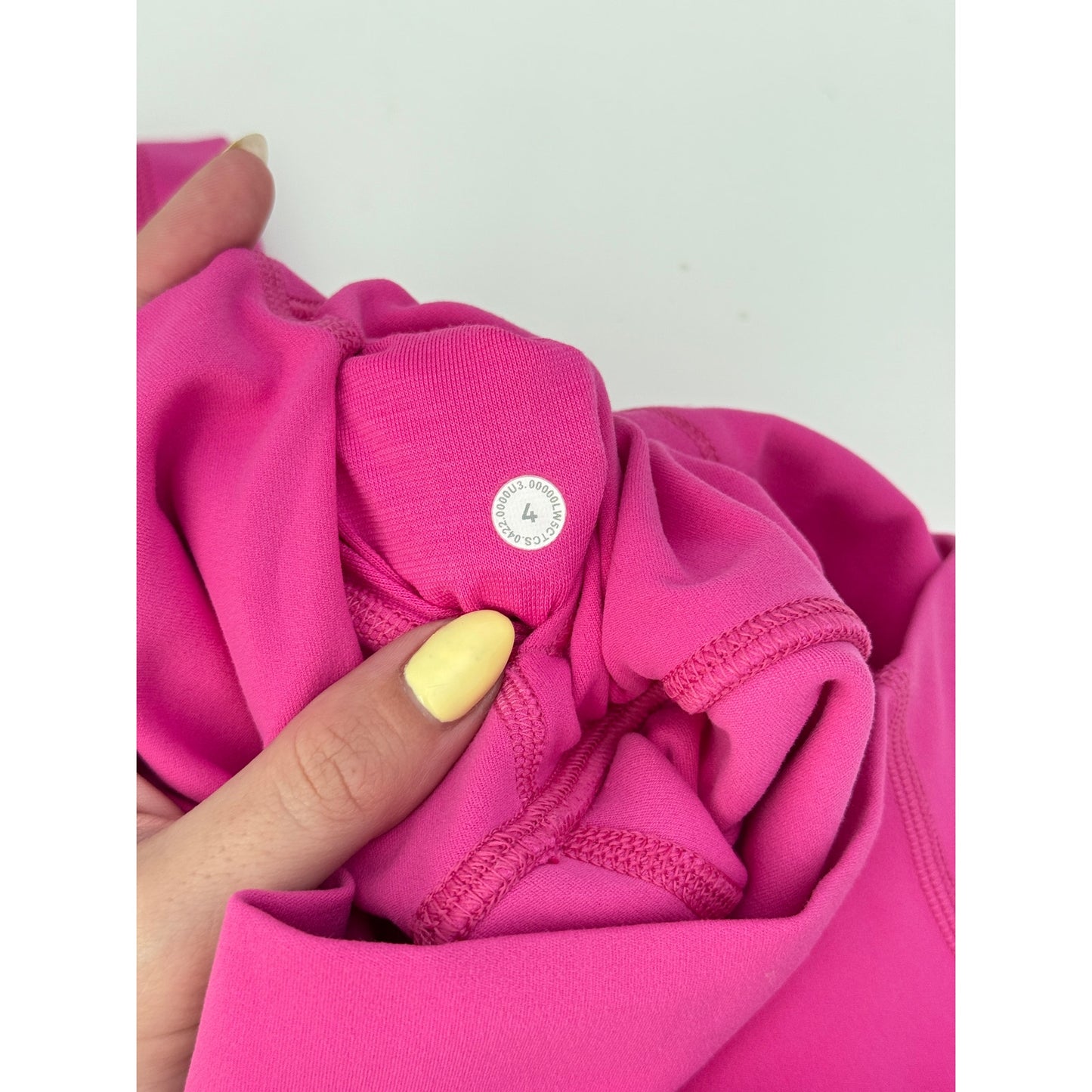 lululemon sonic pink align leggings - size 4, 25" inseam