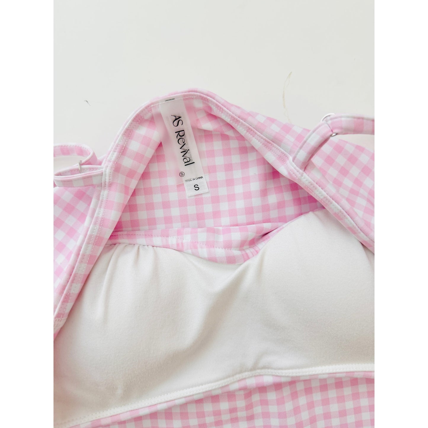 altard state game on gingham athletic dress - size small