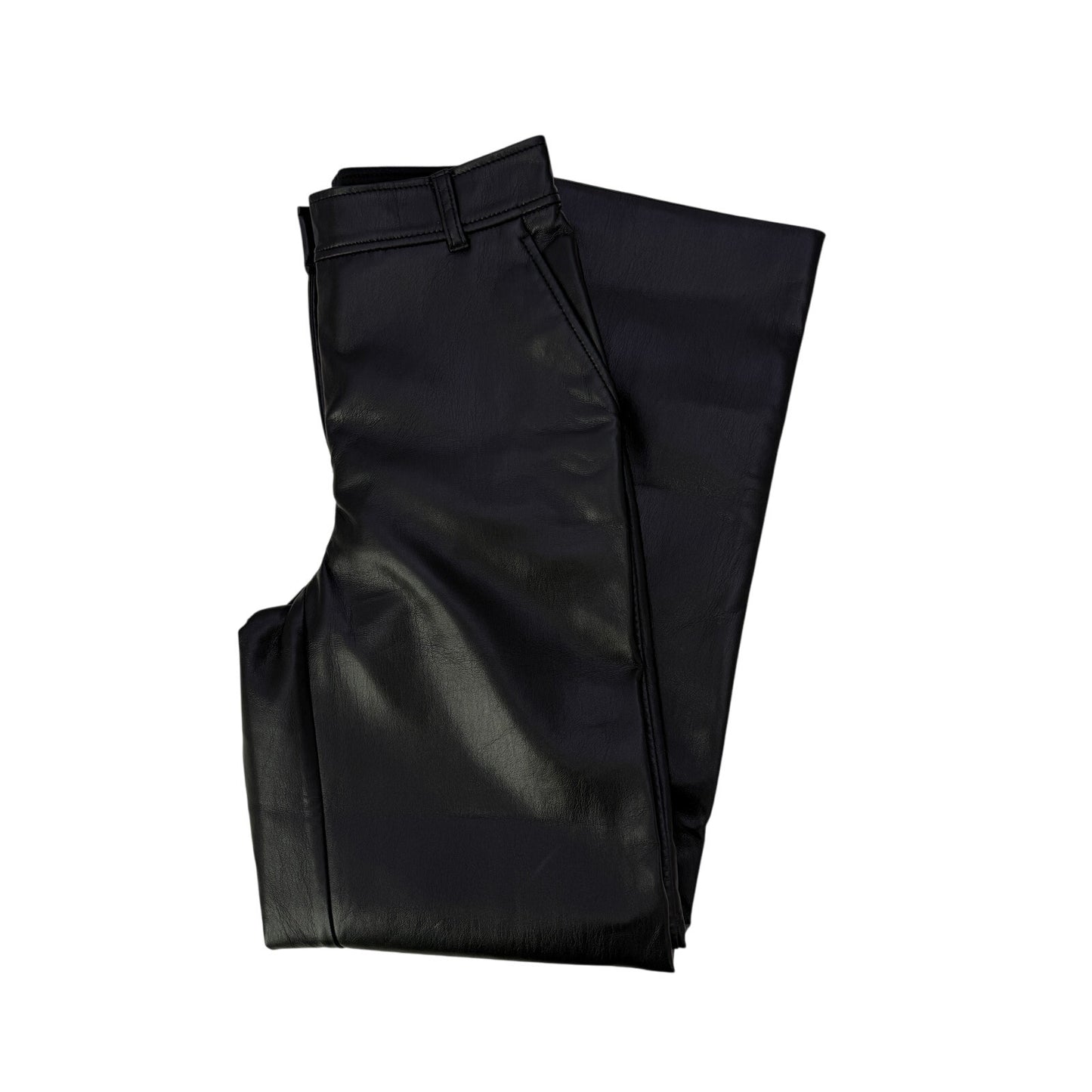 Aritzia Babaton high rise leather pants - size 2