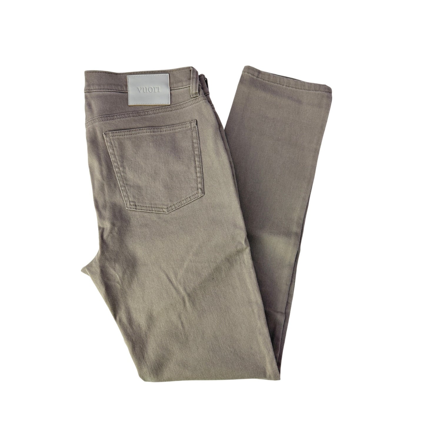 Vuori Men's Benton Stretch Twill Pant Athletic Slim Fit - size 33, 32" inseam