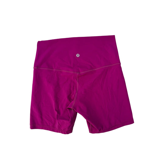Lululemon ripened raspberry high rise align shorts - size 8,6” inseam