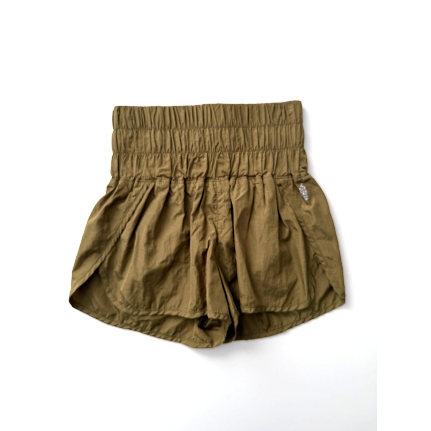 Free People Movement the way home olive green shorts - size XS
